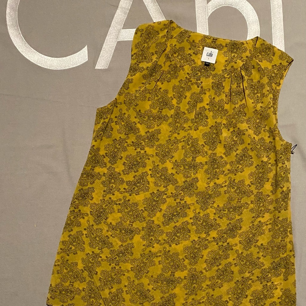NWT CAbi Paisley Blouse
